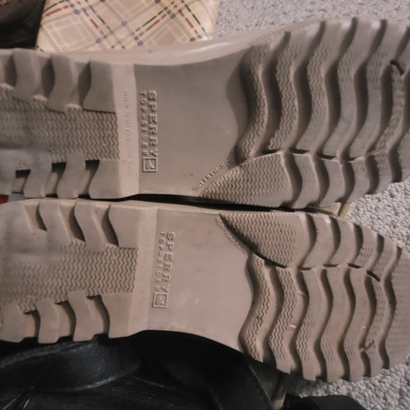 Sperry womens boots size 9 tan plaid - Picture 5 of 5